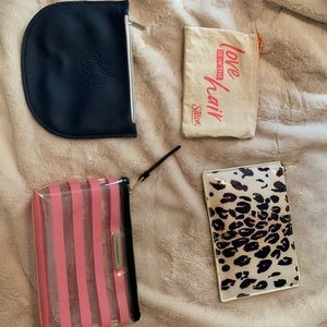 Makeup Bags- 4 pack